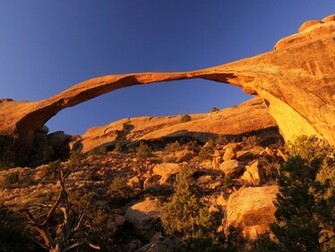 Sunrise Arches National Park Utah Moab Wallpaper