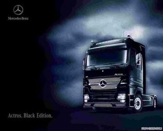 Mercedes Benz Actros Ls Black Edition Wallpaper