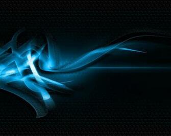 Black And Blue Abstract Wallpaper Cool