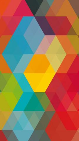 iPhone Abstract Wallpaper Color Block