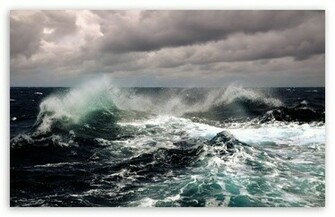 Stormy Ocean Wallpaper