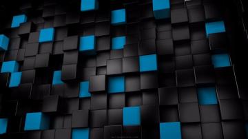 Black And Blue 3d 4k Wallpaper The Alphabet Photo