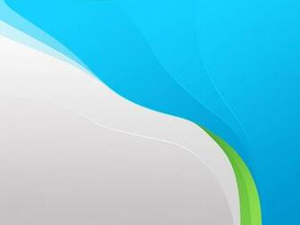 White Blue Green Abstract