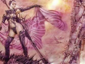 Warrior Girl Fantasy Wallpaper