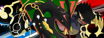 Oras Shiny Mega Rayquaza Cover By Coolshallow