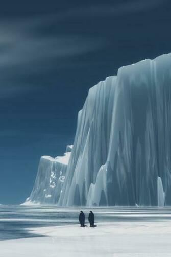 Penguins In Antarctica Ultra HD Desktop Background Wallpaper For