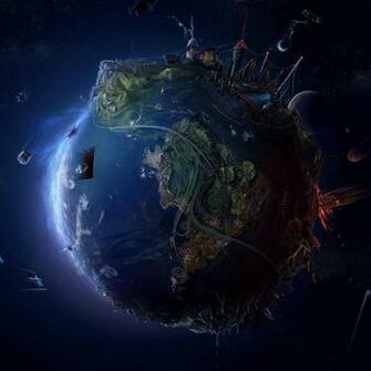 iPad Future World Wallpaper Beautiful