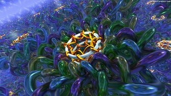 Visual Paradox 3d Wallpaper Peace Sign Multiple Sizes