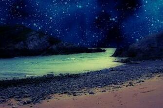 Blue Skyed Beach Background By Aimee Valentine Art