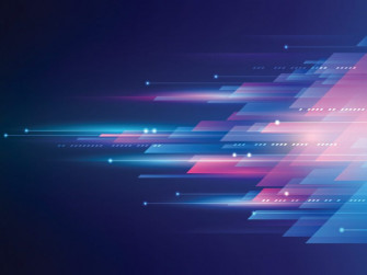 Digital Futuristic Wallpaper With Shiny Geometric Shapes