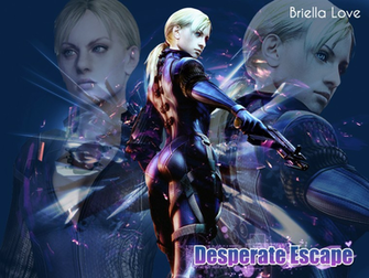 Jill Valentine Desperate Escape Wallpaper By Briellalove