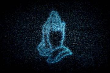 Spiritual Namaste Hands Art Wallpaper
