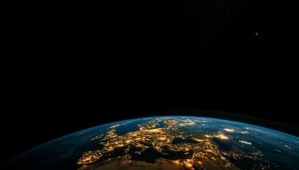Earth At Night Wallpaper HD