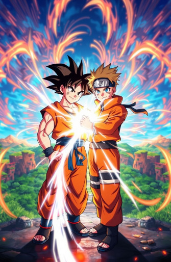 Goku And Naruto Wallpaper