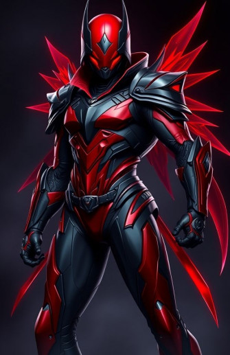 Blood Raven X Suit Wallpaper