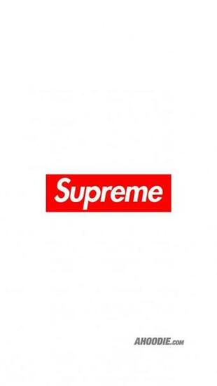 Supreme iPhone Wallpaper In