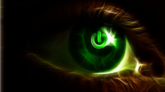 Green Eyes Wallpaper