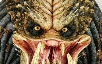 Predator Close Up Wallpaper Myspace Background