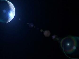Crescent Moon Background