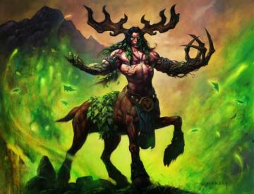 Fin The Murloc Cenarius Hearthstone Card Artwork