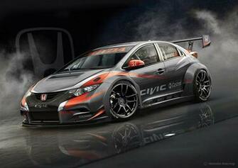 Honda Civic Wtcc HD Wallpaper