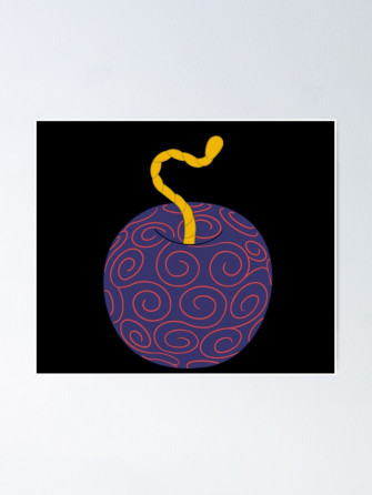 Bomu No Mi Devil Fruit Poster By Lunardesigns14