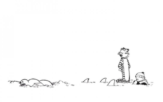 Calvin Amp Hobbes Snowman Cartoons Car Pictures