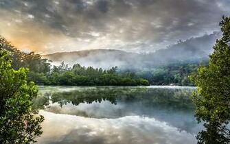 Pictures Sydney Australia Berowra Creek Nature Lake Forest