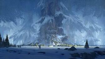 Thomas Stoop Artwork Trees Snow Mrsuicidesheep Ghosts