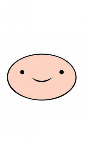 Adventure Time Finn iPhone 5c 5s Wallpaper