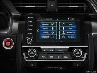 Honda Civic Sedan Central Console HD Wallpaper