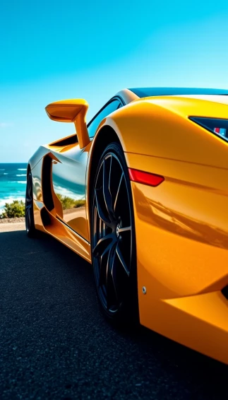 Yellow Lamborghini Wallpaper