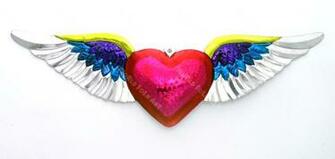 Folk Art Heart For