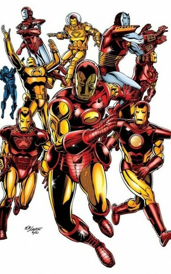 Iron Man Comics Armored Suit Wallpaper