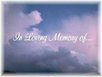 In Loving Memory Background
