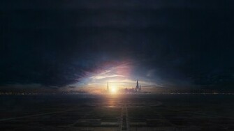 Full HD Sci Fi City Wallpaper 1080p