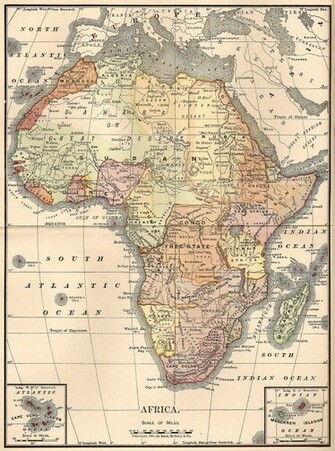 Africa Map Wallpaper Maps Make Such Wonderful