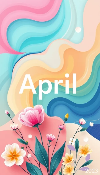 April Phone Wallpaper