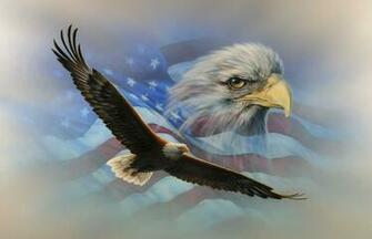 American Flag Eagle Wallpaper HD