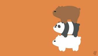 Minimalist Wallpaper We Bare Bears By Anfoflash