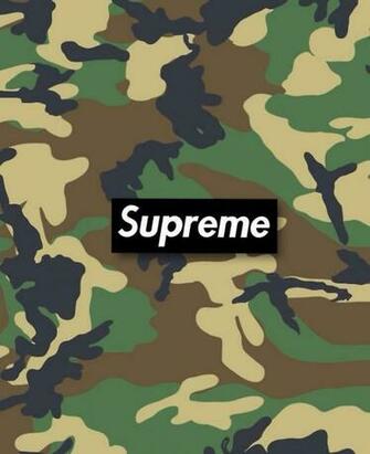 Supreme Camouflage By Flxherrera4 Wallpaper
