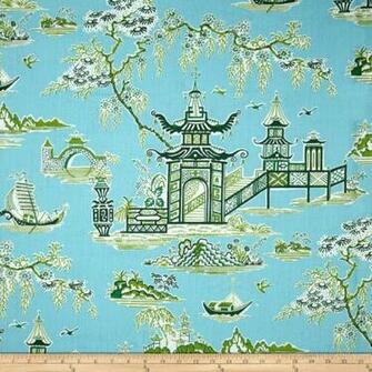 Amazon Waverly Peaceful Temple Chintz Blossom Fabric Arts