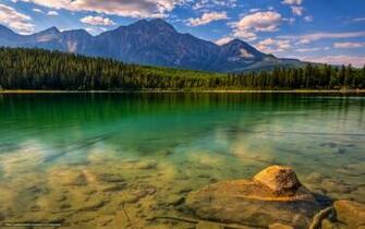 Wallpaper Summer Lake Forest Mountains Desktop