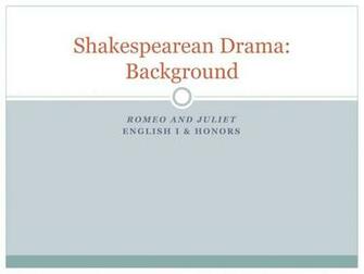 Ppt Shakespearean Drama Background Powerpoint Presentation