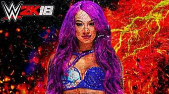 Sasha Banks Wwe 2k18 Cover Wallpaper By Ambriegnsasylum16