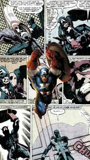 Captain America Comics The iPhone Wallpaper