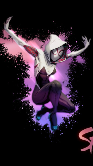 Spider Gwen Phone Wallpaper