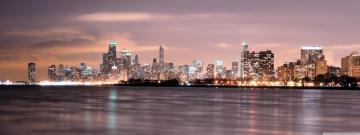 Chicago Skyline Ultra HD Desktop Background Wallpaper For 4k UHD