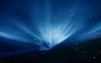 Sky Blue Aurora Mac Wallpaper