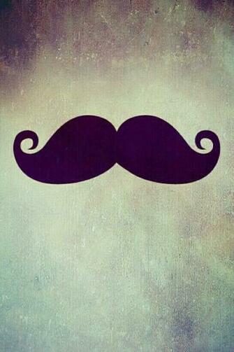 Wallpaper Mustache Cute